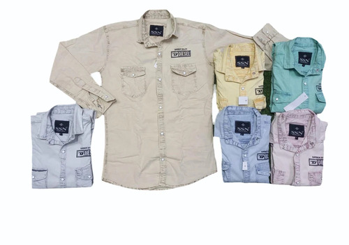 Men Full Sleeves Denim Shirt