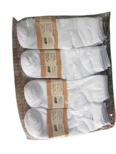 Mens Cotton Plain Ankle Socks