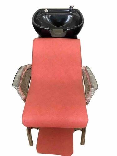 Peach Salon Shampoo Chair - Standard Size, Peach Color | Good Quality, New, Stylist Friendly, Long Lasting