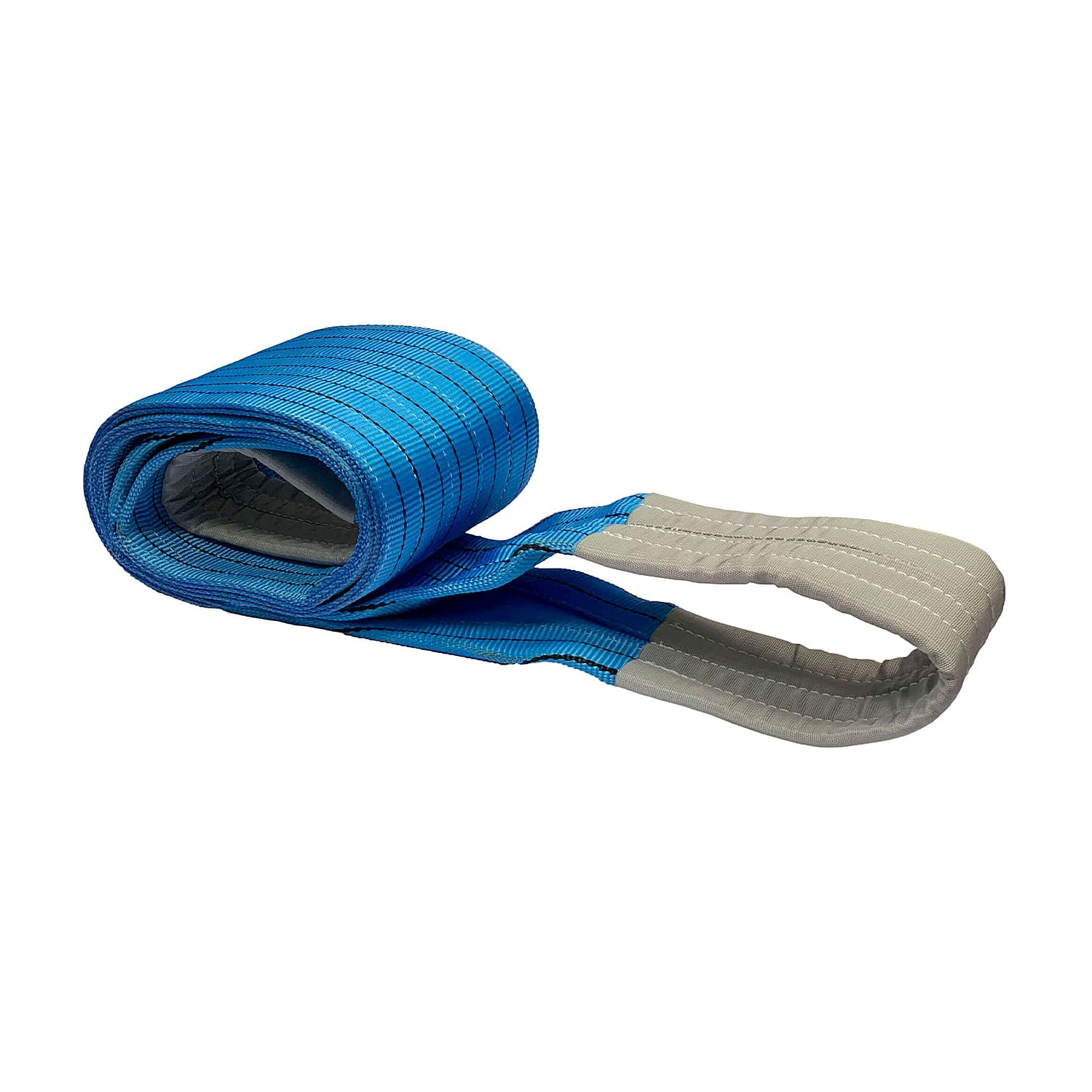 Polyester Lifting Webbing Slings - Color: Blue