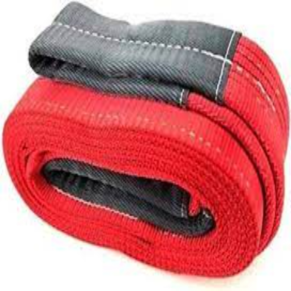 Polyester Webbing Slings - Color: Red