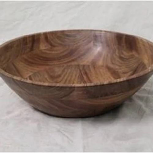 Round Wooden Bowls