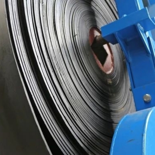 Rubber Conveyor Belt - Color: Black