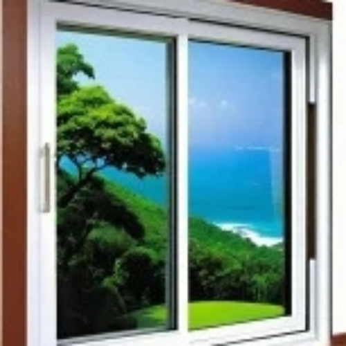 65mm Upvc Glass Window, White