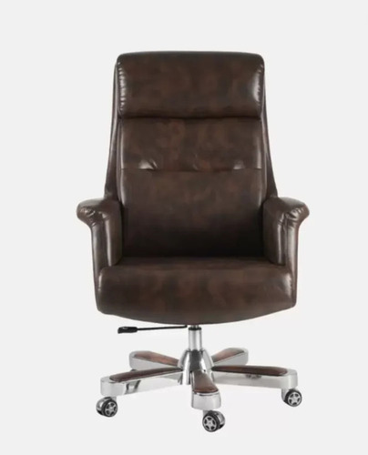 Brown High Back Office Boss Chair
