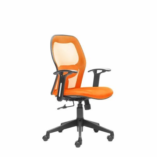 Executive Mesh Orange Chairs