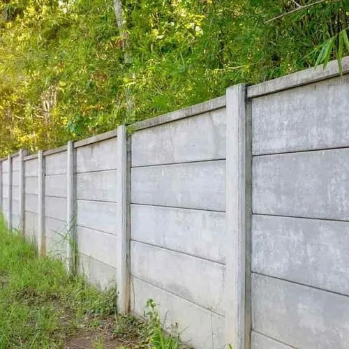 Grey Compound Wall - Diameter: 1 Foot (Ft)