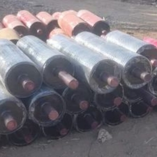 Mild Steel Belt Conveyor Head Drum Pulley