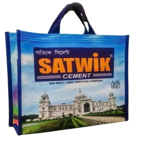 Natural Printed Shopping Bag