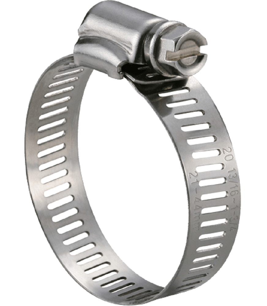 Stainless Steel Hose Clamps - Usage: Industrial Piping Systems