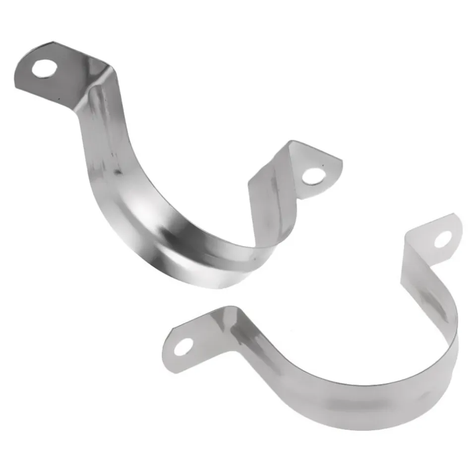 Stainless Steel U Clamps - Usage: Industrial Piping Systems