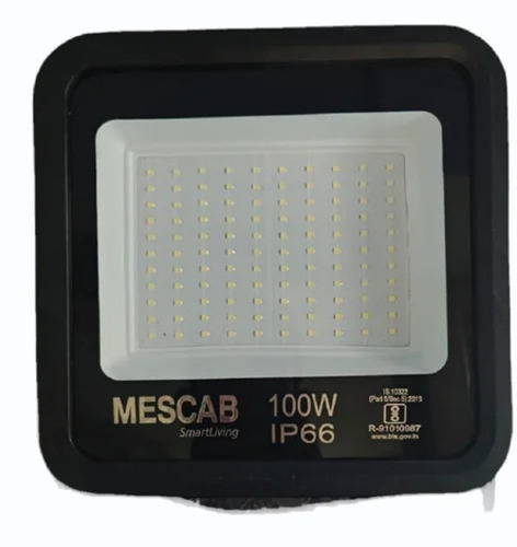 100W Led Flood Light - Black, 120Â° Beam Angle, IP66, 50HZ | Outdoor, Durable, 2 Year Warranty