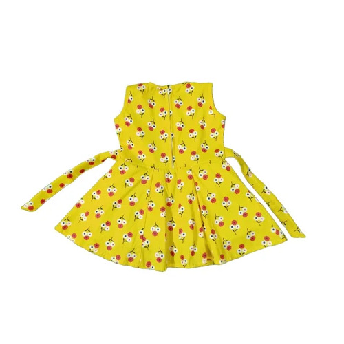 Baby Girl Yellow Cotton Frock