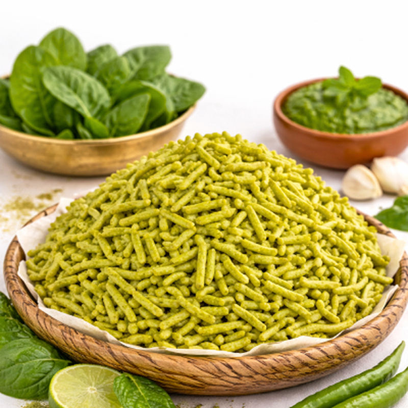 Palak Sev - Shelf Life: 1 Months