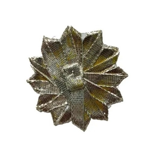 Silver Gota Flower Lace