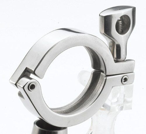 Ss Tcl Clamp - Stainless Steel SS304, 50-70 mm, Silver | Manual Pipe Clamp, Corrosion Resistant