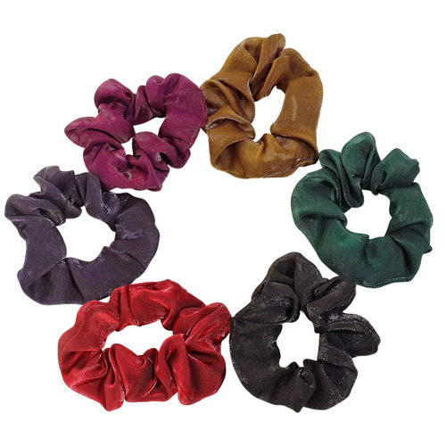 Fancy Satin Soft & Stretchable Hair Scrunchies