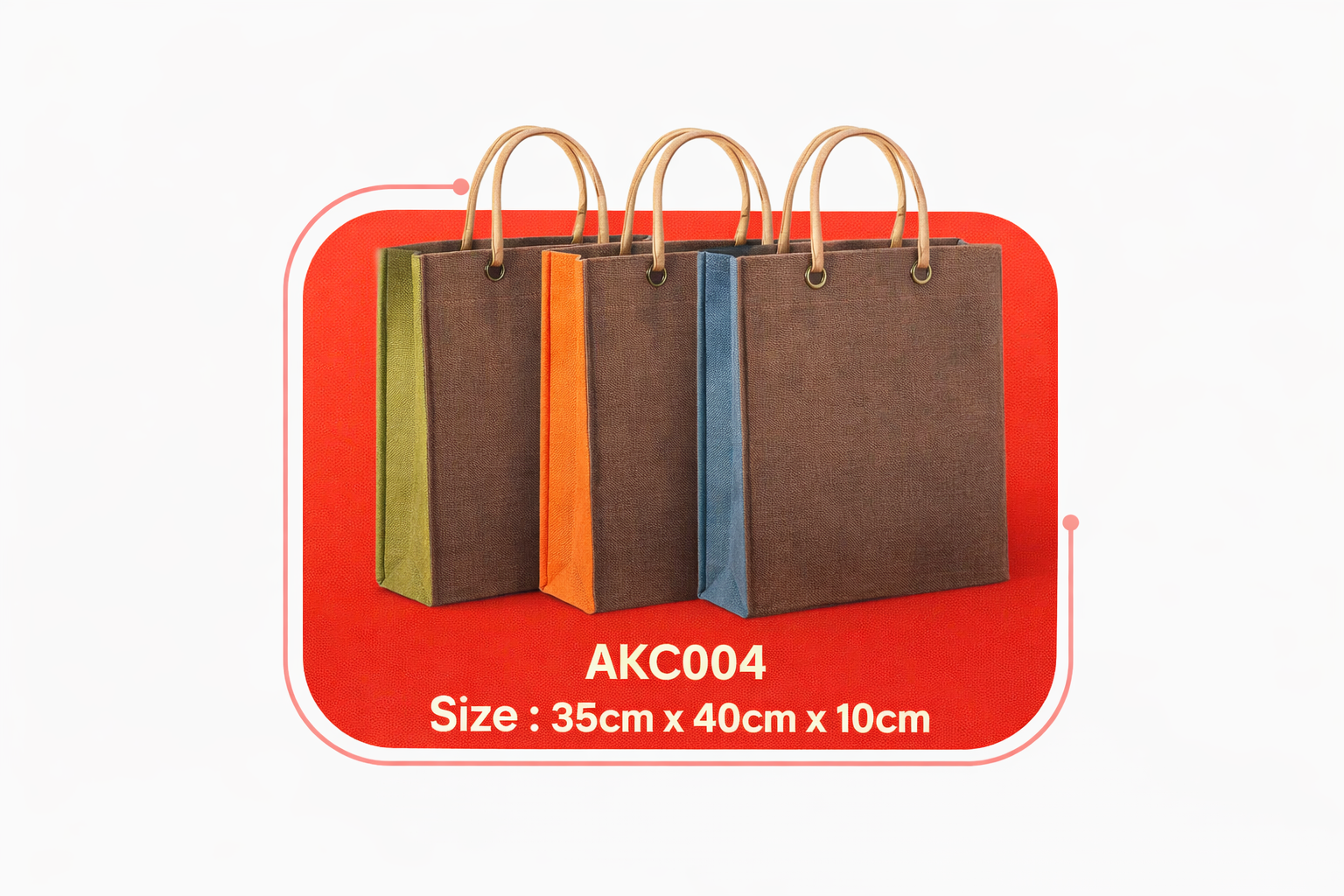 jute bag shopping/grocery