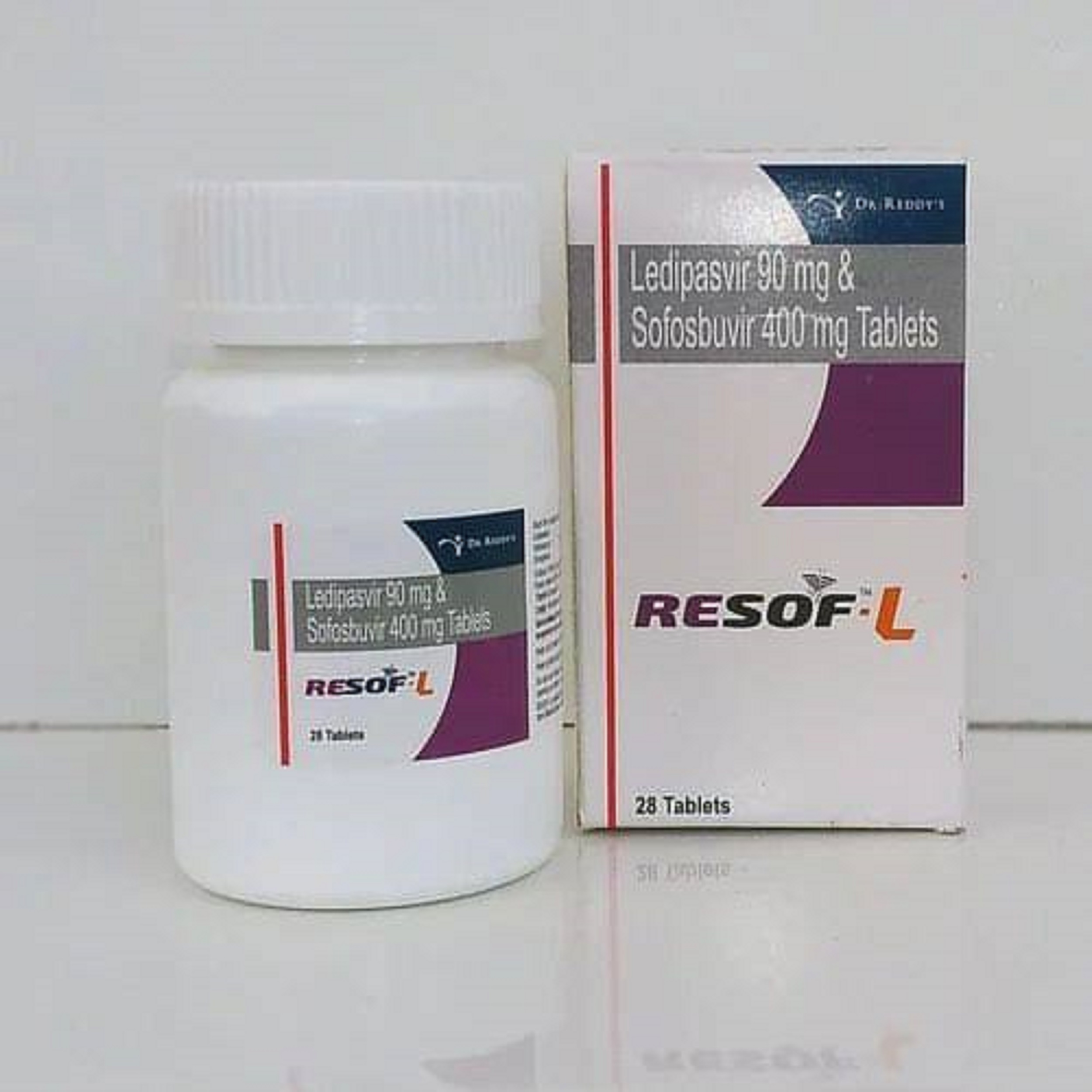 Ledipasvir And Sofosbuvir Tablets - Expiration Date: 2 Years