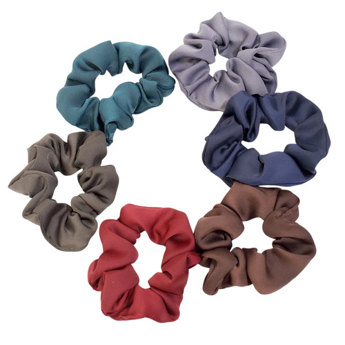 Scrunchies Soft & Stretchable Hair Ties - Application: Personal