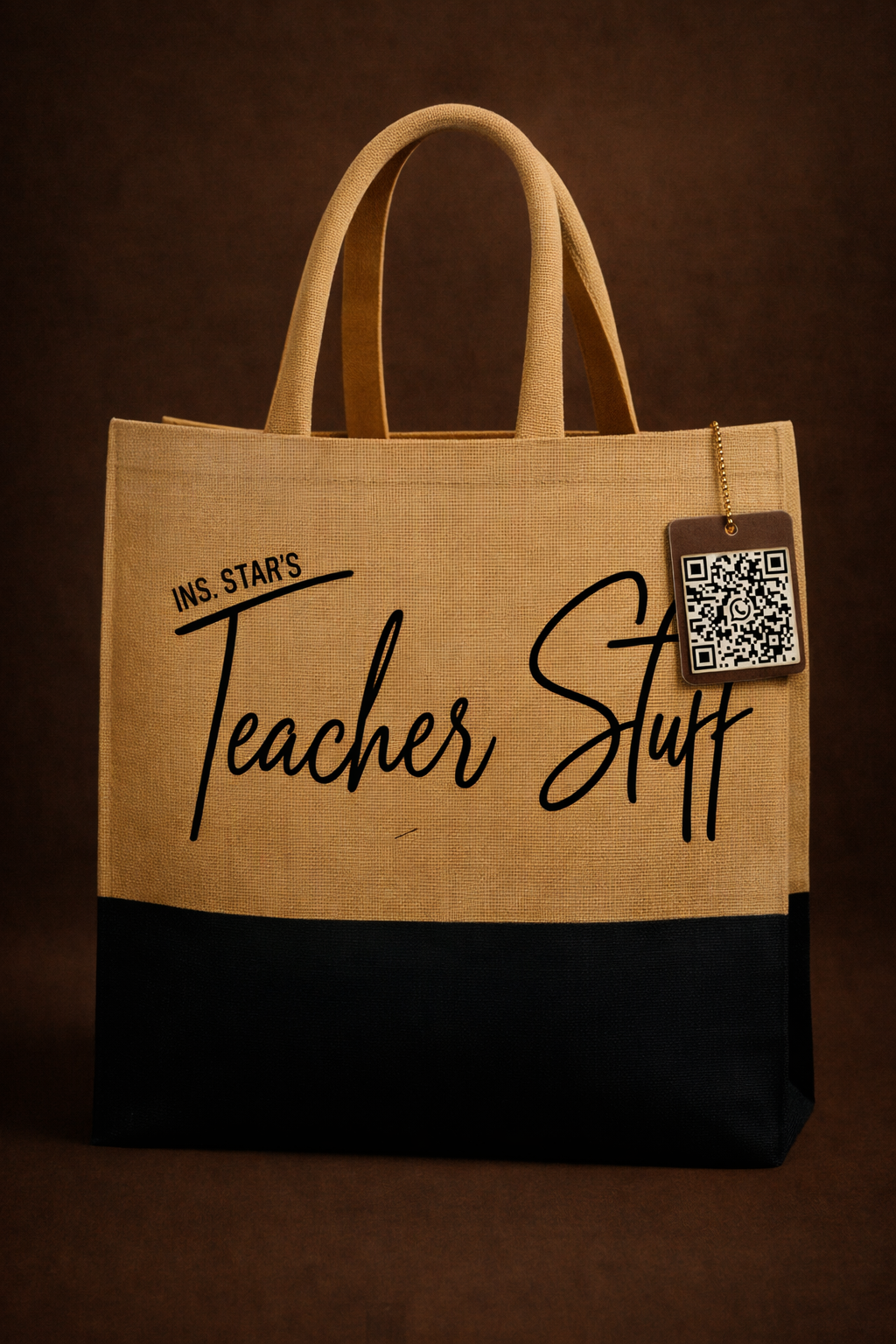 Tote bag teacher stuff design