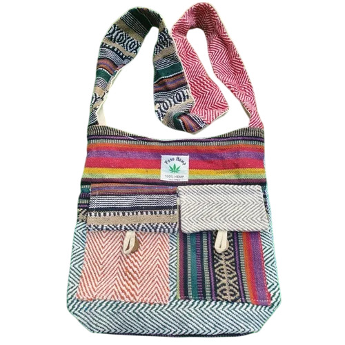 Womens Multicolor Jute Bag - Feature: Eco Friendly