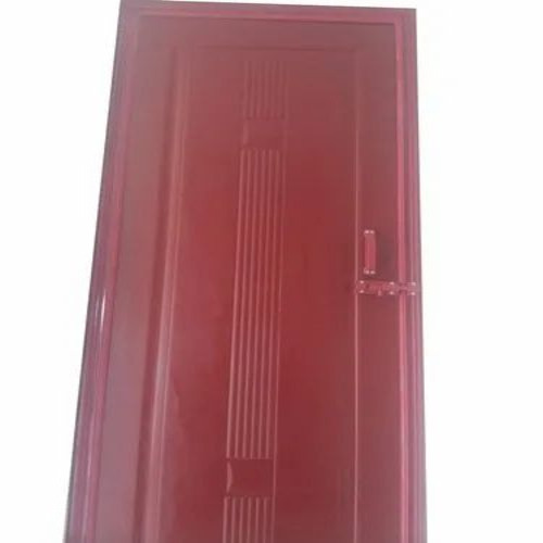 01 Maroon Plywood Door