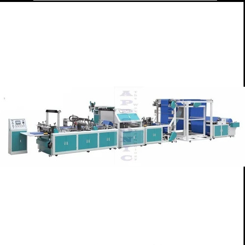 18KW Automatic Non Woven Box Bag with Online Loop Handle Making Machine