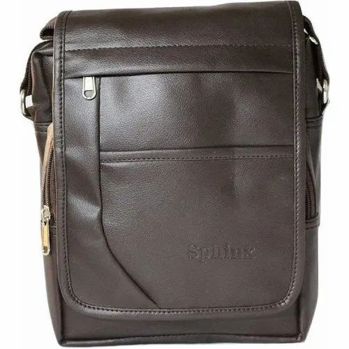 2l Brown Mens Sling Bag