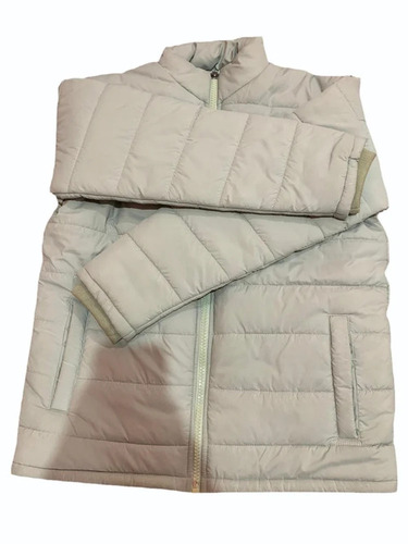 Beige Men Winter Jacket