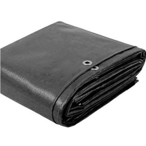 Black HDPE Laminated Tarpulin 