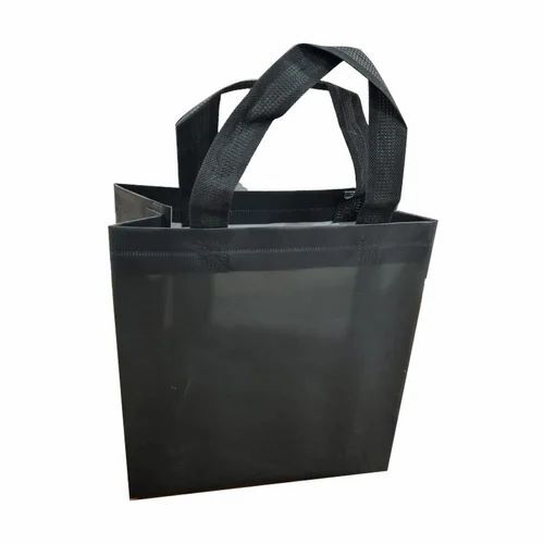 Black Loop Handle Non Woven Bag