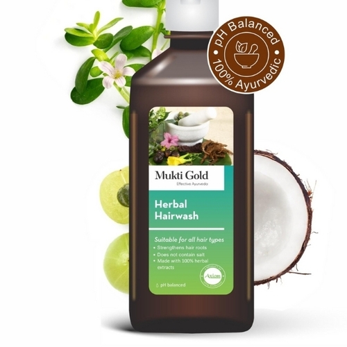 Mukti Gold Herbal Hair Wash