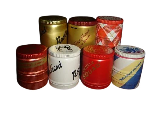Printed Round Aluminium Caps