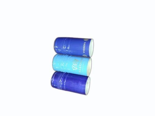 Roll On Pilfer Proof Ropp Long Bottles Caps - Aluminium, Various Sizes, Blue | Durable, Lightweight, Water Resistant, Glossy Finish