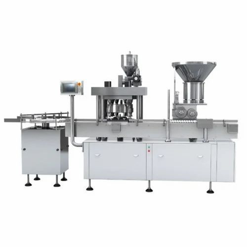 Semi Automatic Powder Filling Machine