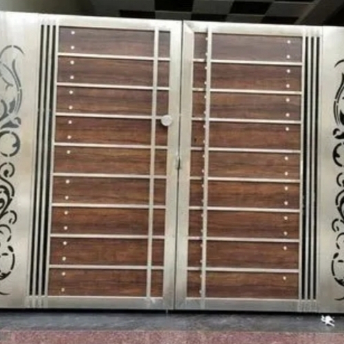 Stainless steel gate