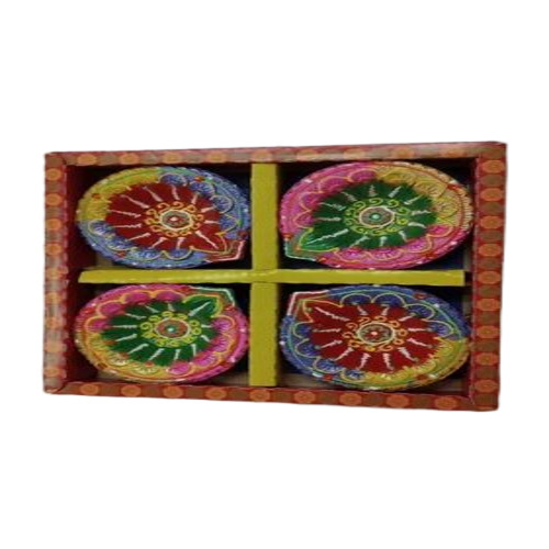Clay Diwali Diya Set