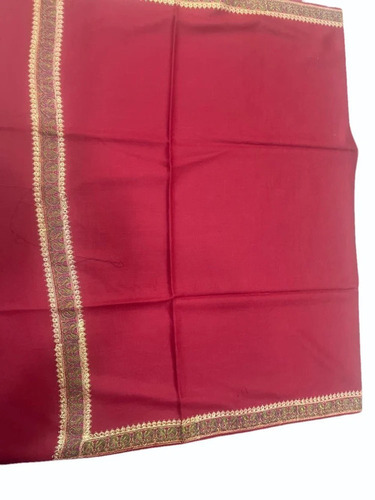 Ladies Red Embroidery Pashmina Shawl