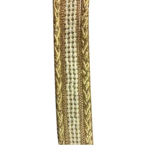 Metallic Zari Designer Lace