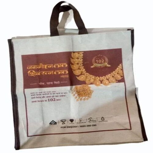 Natural Printed Canvas Bags
