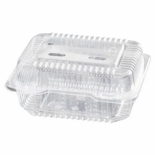 Plastic Hinged Disposable Food Containers
