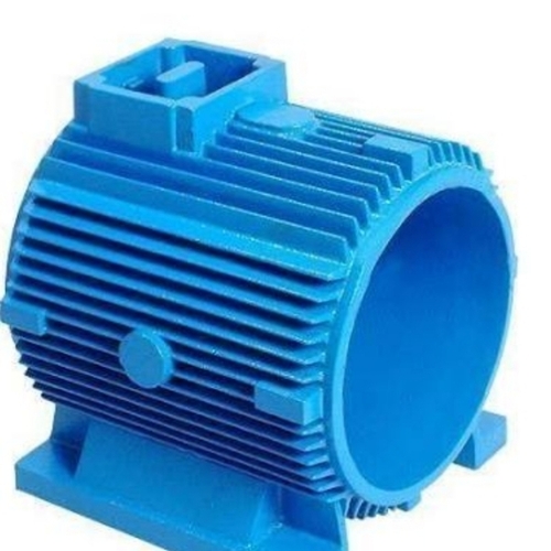 Polished Cast Iron Motor