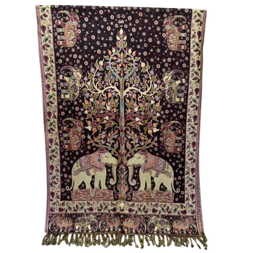 Weaved Viscose Plain Shawls