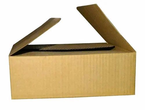 Brown Plain Corrugated Box