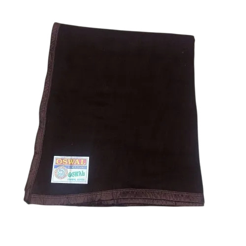 Brown Woolen Hospital Blanket