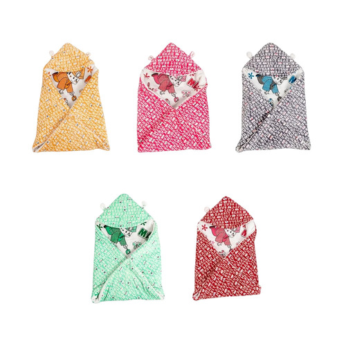 Designer Baby Hooded Blanket
