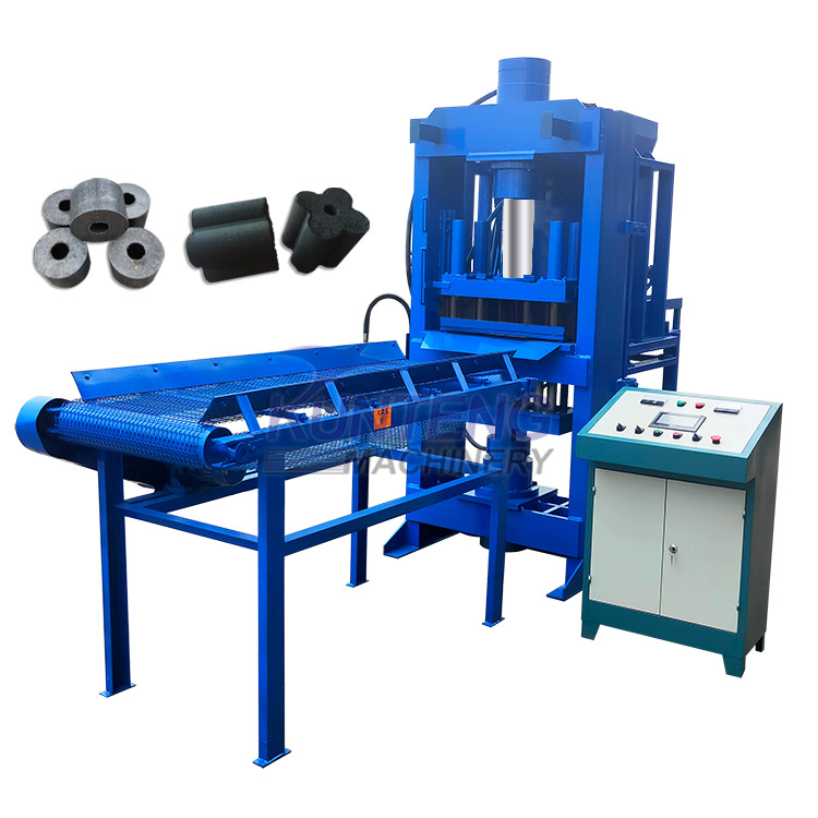 Biomass Carbon Powder Briquetting Machines - Briquette Size: Customized
