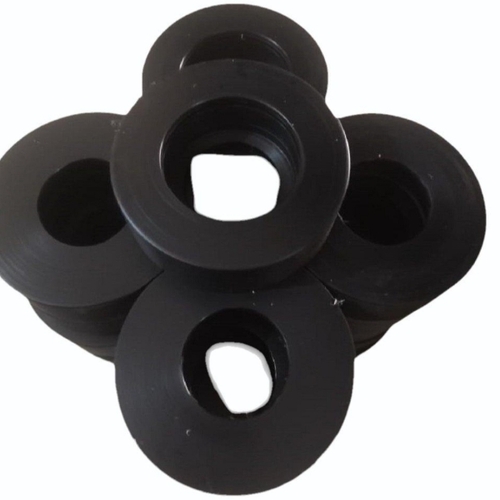 Rubber Button Bush - Rubber, All Sizes, Black | Vibration Damping, Shock Absorption, Noise Reduction, Durable, Heat Resistant