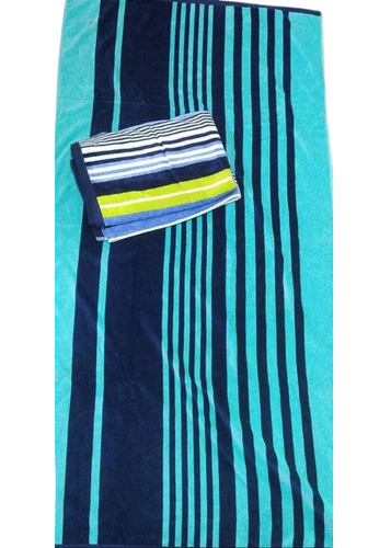 Unisex Cotton Jacquard Velour Beach Terry Towels